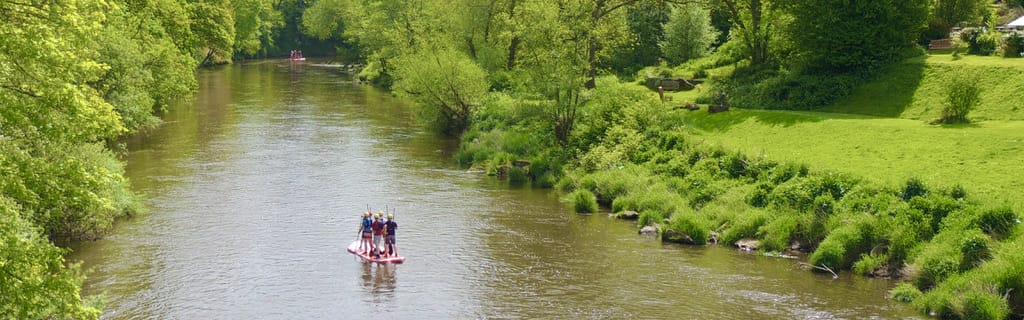 Mega SUP Hire activities with Shropshire Raft Tours Mega SUP hire